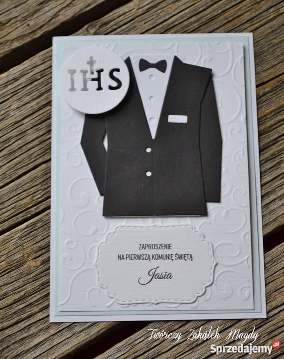 Zaproszenia na Pierwszą Komunię Święta dużo Słupsk