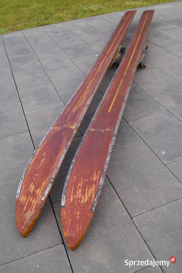 Stare narty jesionowe 180