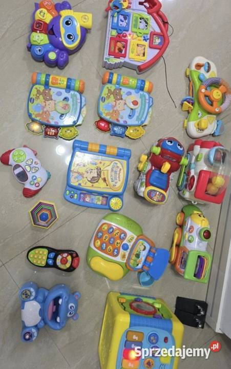 Zabawki elektroniczne edukacyjne komplet Lublin