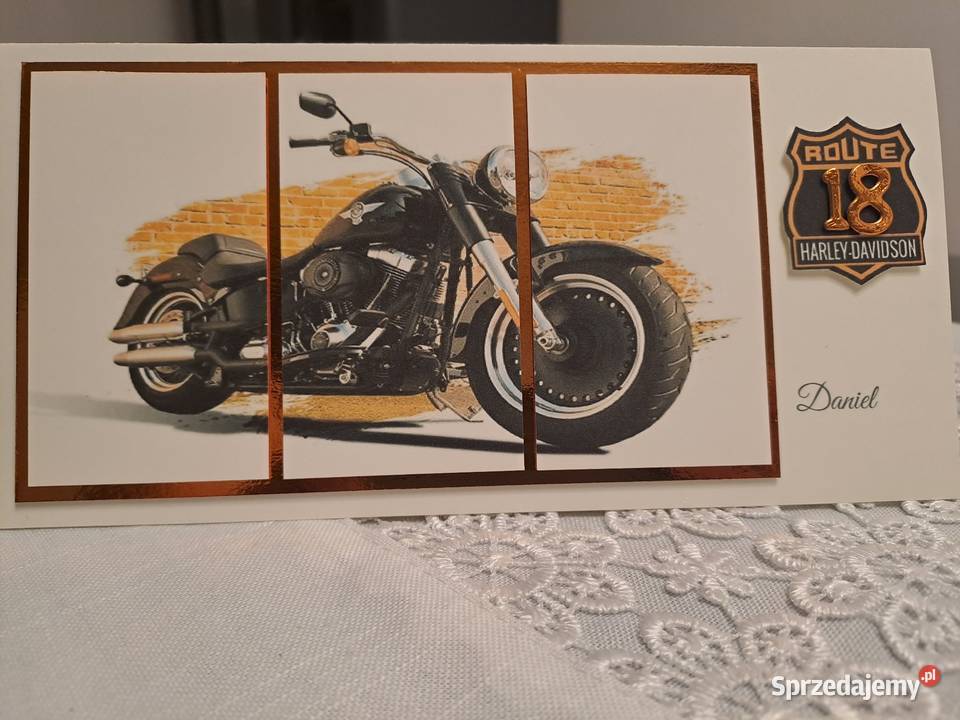 Kartka z okazji 18 urodzin w kopercie śląskie Strzebiń