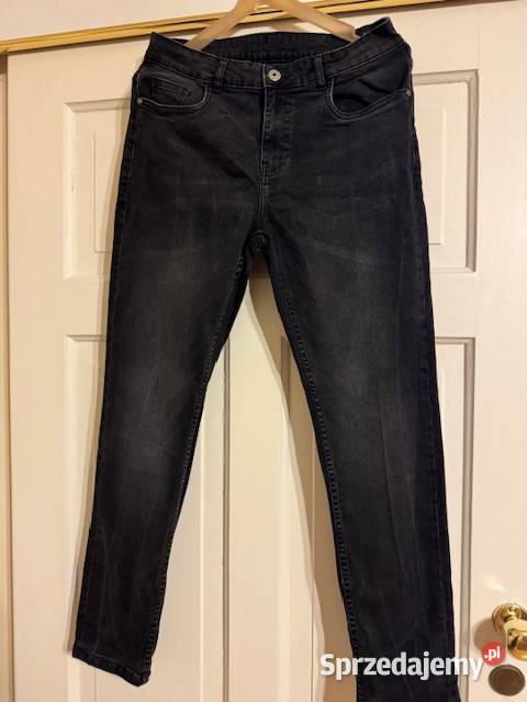 Jeansy męskie SM czarne Carry bawełna ze Częstochowa