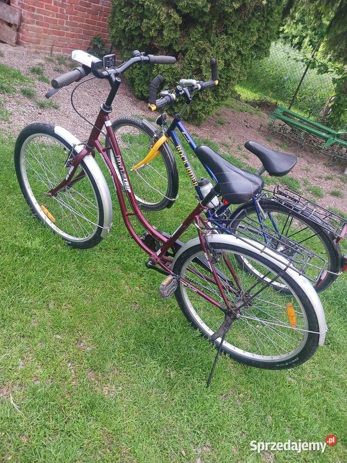 Rower miejski damka 2 sztuki świętokrzyskie Łukawa