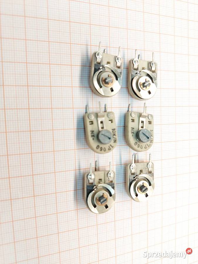 Potencjometr Ceramiczny TP060 10KN 6 Nowy A383 śląskie Czechowice-Dziedzice sprzedam