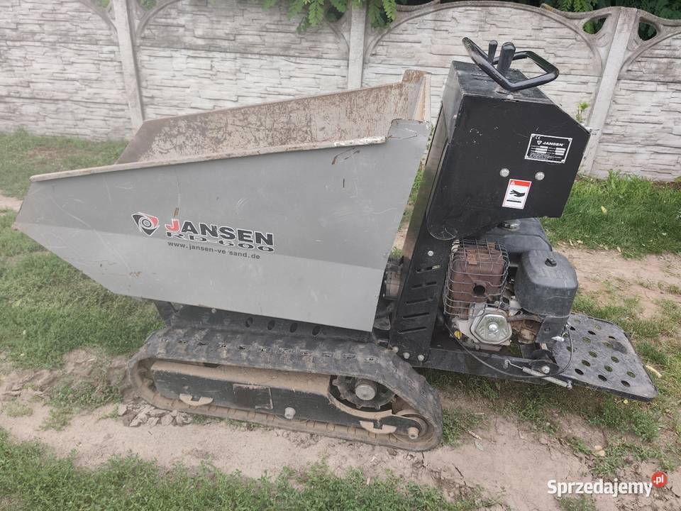 Wozidło gąsienicowe spalinowe Jansen Rok produkcji 2021 Wtórek sprzedam
