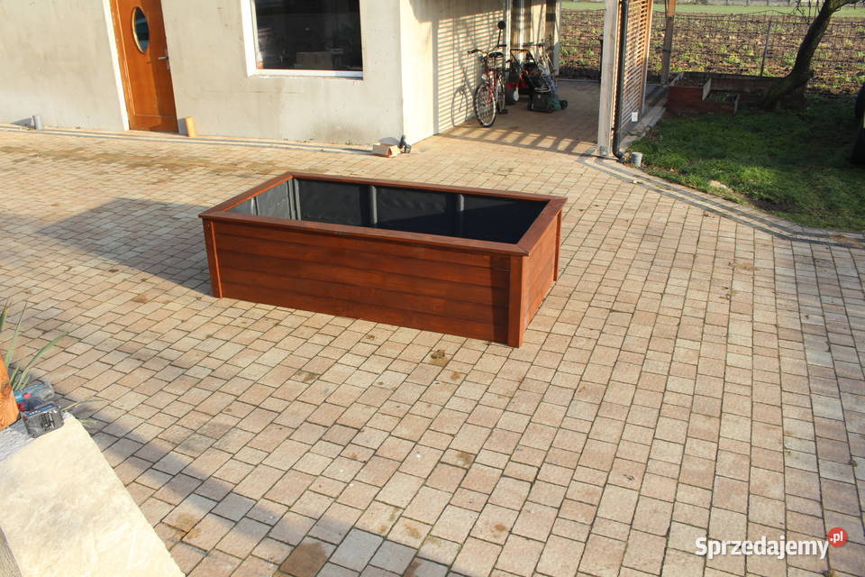 DUŻY WARZYWNIAK DREWNIANY INSPEKT SKRZYNIA NA Warszawa