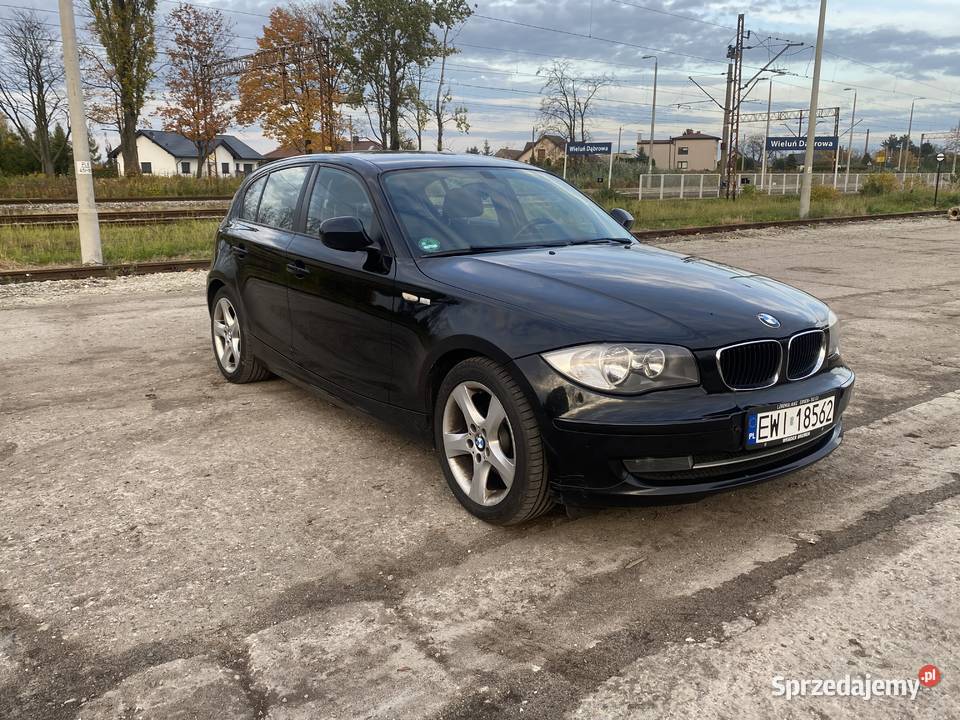 BMW Serii 1 118d 143 ŚWIEŻO WYMIANIE ROZRZĄDU Wieluń sprzedam
