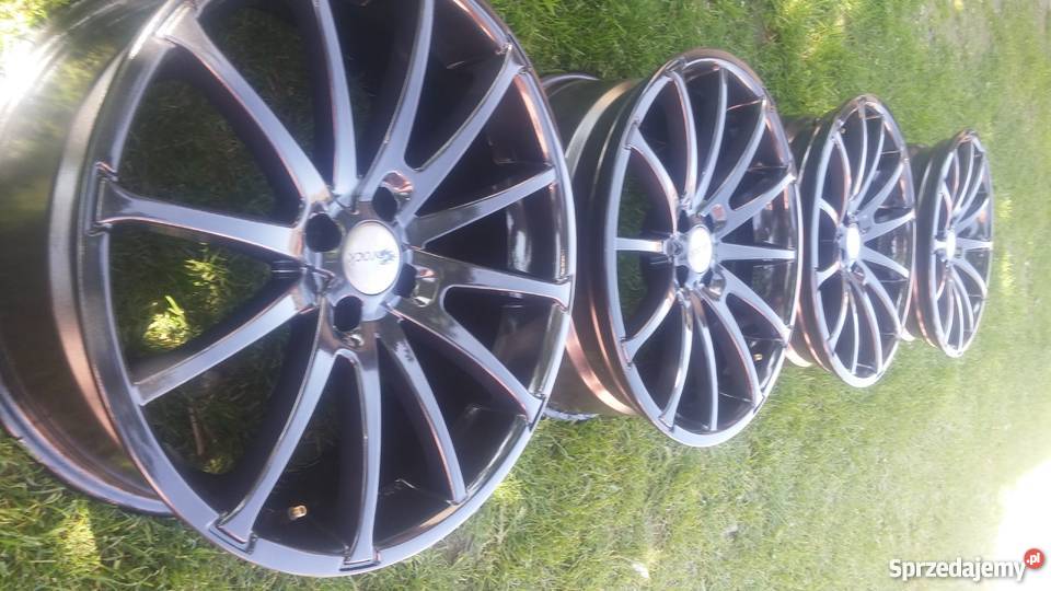 Felgi aluminiowe brock 18 4x100 Koła i felgi łódzkie Piotrków Trybunalski sprzedam