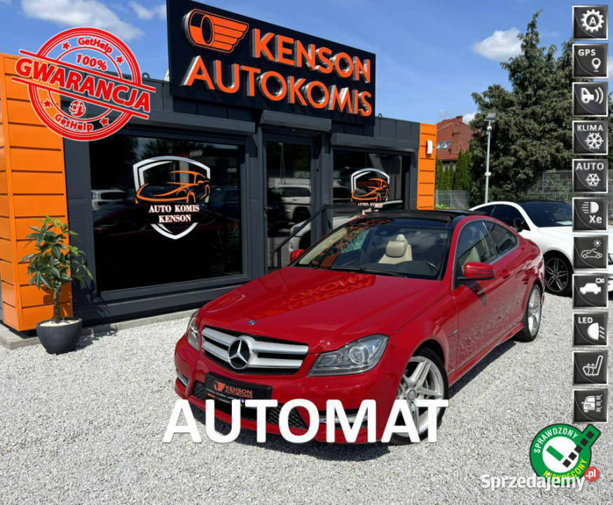 Mercedes C 250 Kamera cofania Podgrzewane fotele ESP