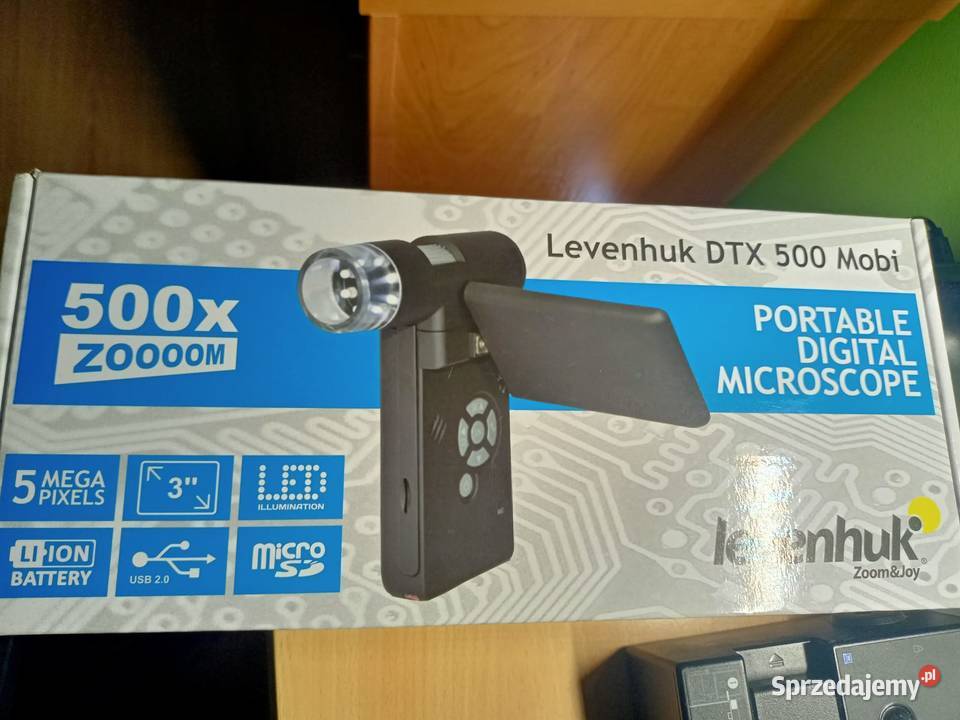 Mikroskop Elektroniczny Levenhuk DTX 500 Świdnica
