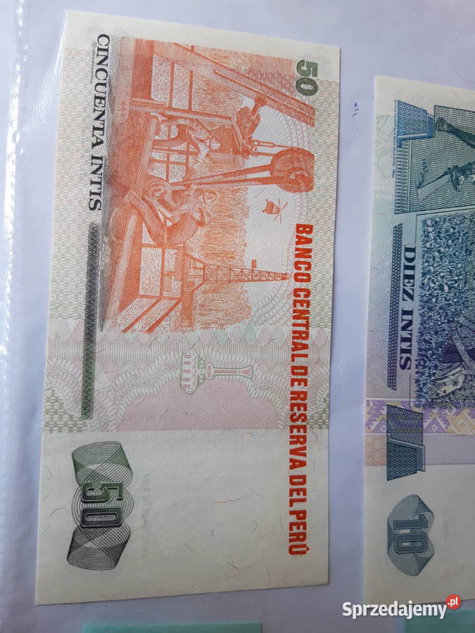 Banknot kolekcjonerski Peru Ruda Śląska sprzedam