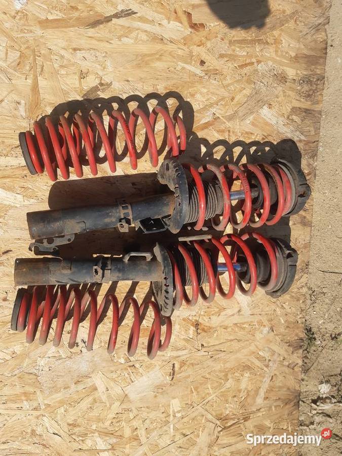Spręzyny obnizające amortyzatory Skoda Fabia Vw Sprężyny zawieszenia Łódź