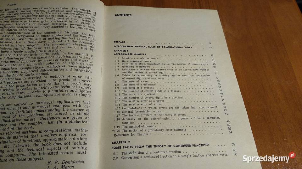 Computational mathematics B P Demidovich I A pomorskie Gdańsk