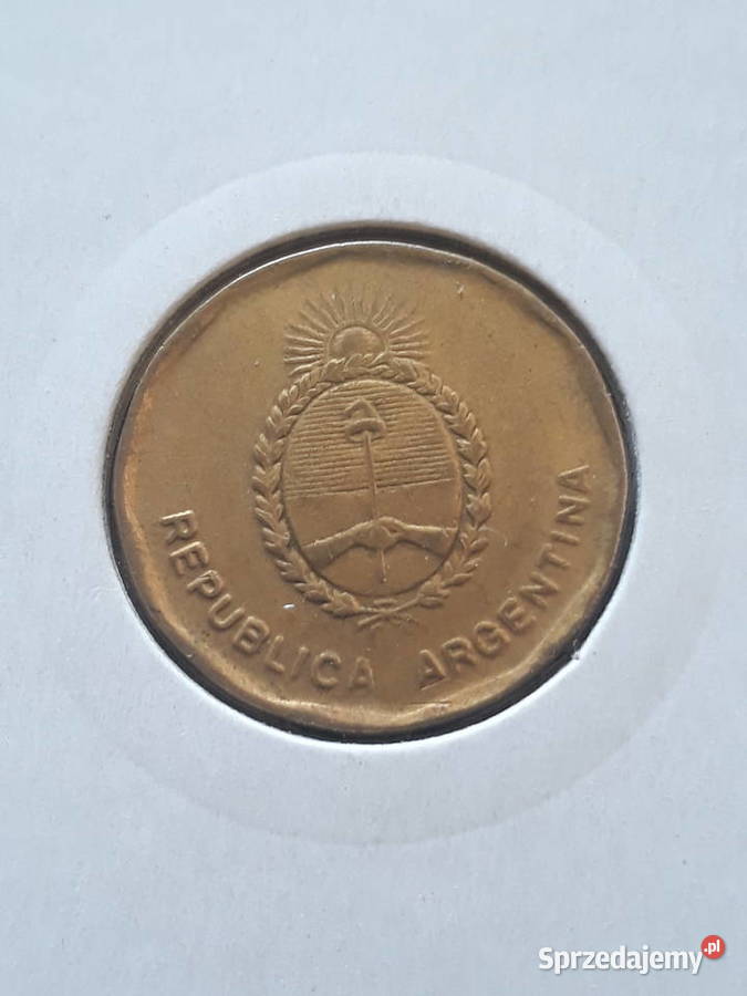 10 Centavos Argentyna 1988 r wielkopolskie Konin