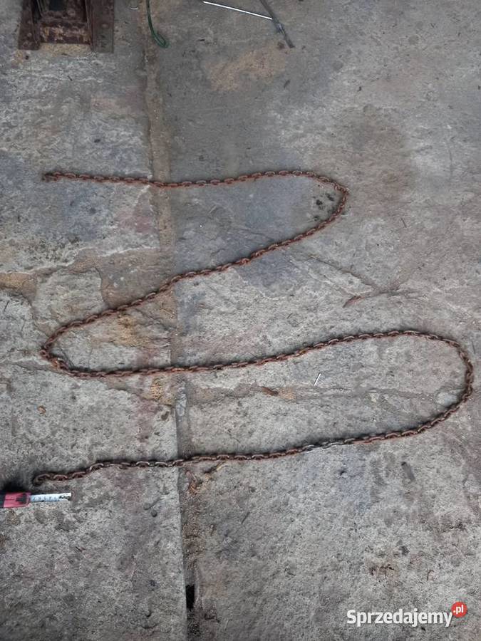 ŁAŃCUCH Stalowy 4mb dł gruby Lublin