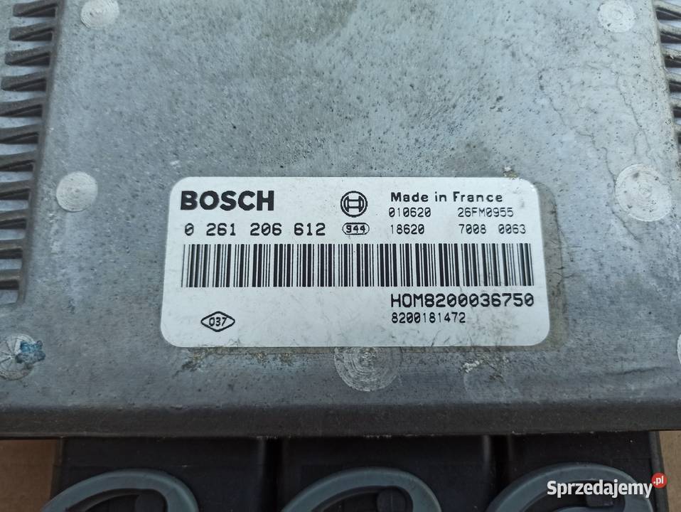 Renault Avantime 30 sterownik silnika 0261206612