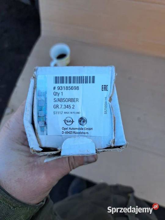 Amortyzator tył tylny Opel Corsa C ZT 93185698 Zawieszenie i amortyzacja