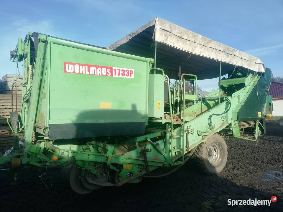 Kombajn wuhlmaus 1733 Rolki sortujące sortownia Bytom Odrzański