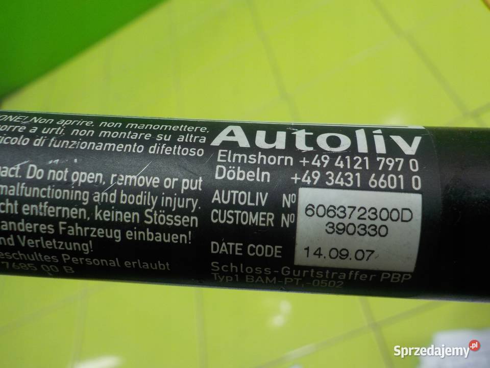 PEUGOT BOXER II 22 HDI 08r napinacz pasa lewy Suków