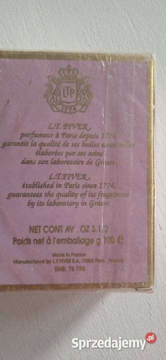 ZESTAW FRANCUSKICH MYDEŁEK L T PRIVER Unisex wielkopolskie Piła