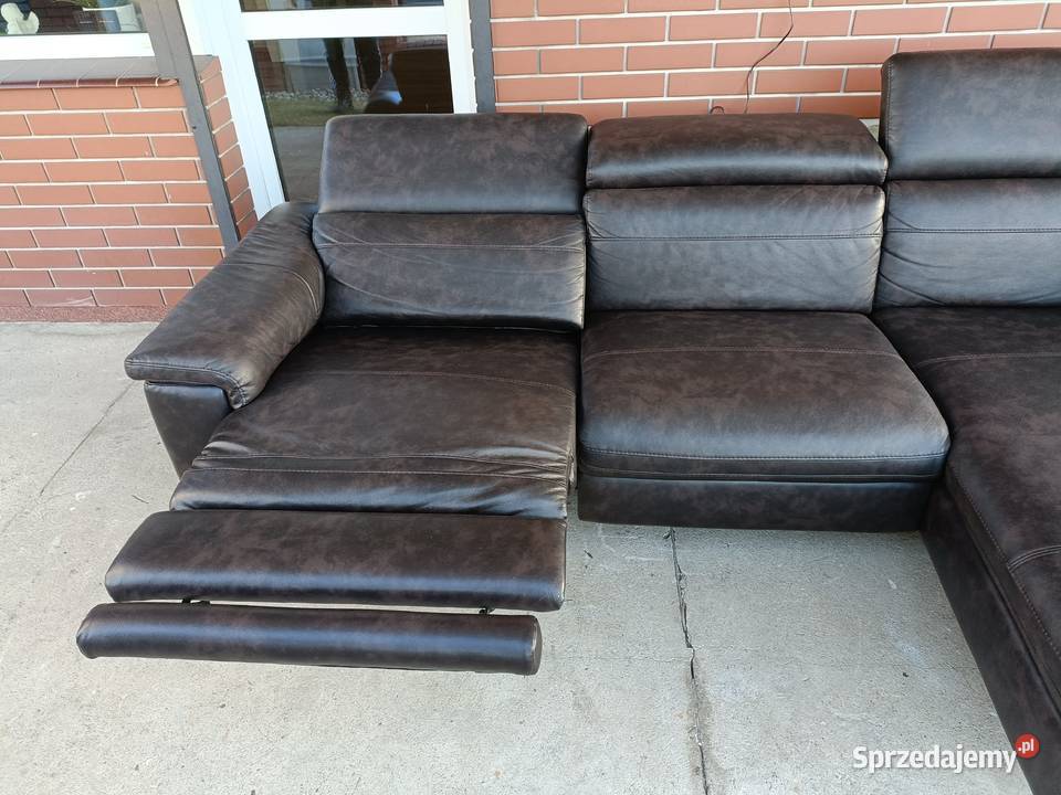 Sprzedam narożnik ze skóry wielkopolskie Konin