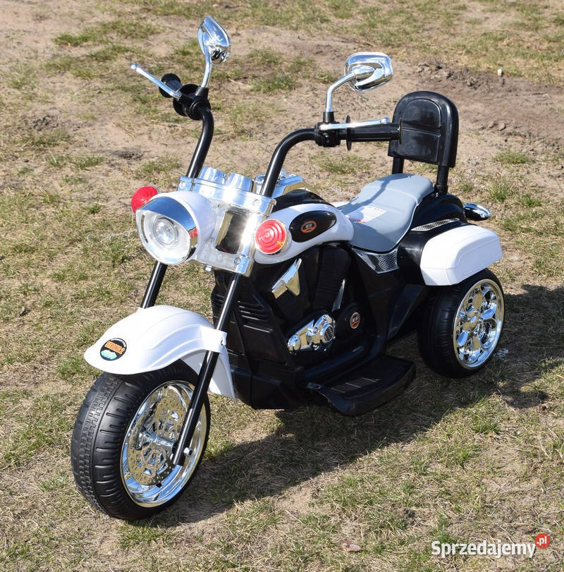 Autko motor motorek CHOPPER Z OPARCIEM na
