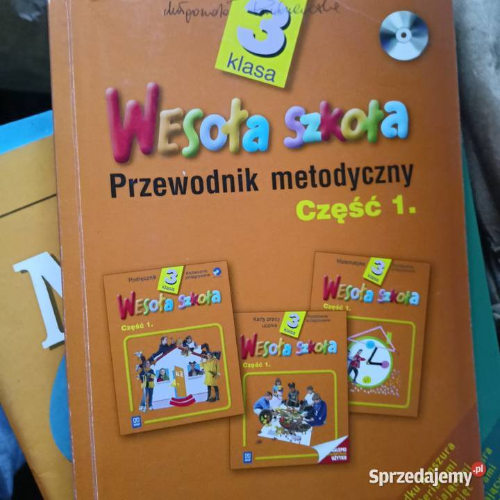 Wesoła szkoła 3 przewodnik metodyczny księgarnia materiały dla nauczyciela Warszawa sprzedam