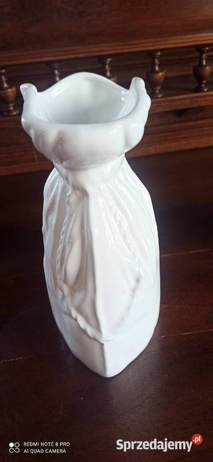 Wazon Sakiewka ELPA Alcobaca Made in in Portugal Porcelana i szkło Gdańsk