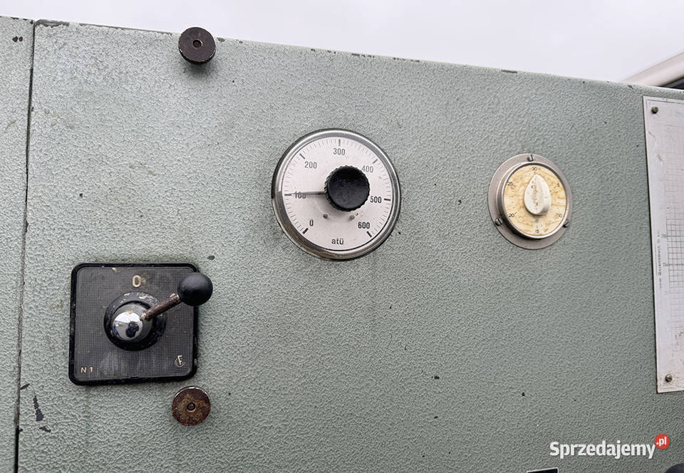 Prasa półkowa hydrauliczna do forniru JOOS typ pomorskie