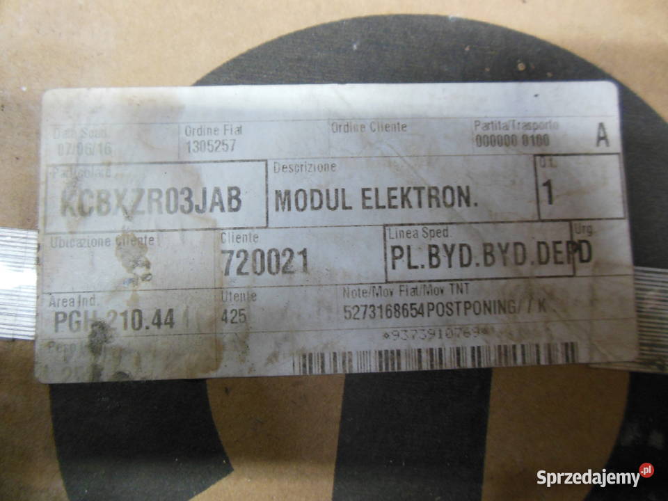 P68241098AC MODUŁ ZAPŁONOWY CHRYSLER 300 TOWN śląskie Kozy