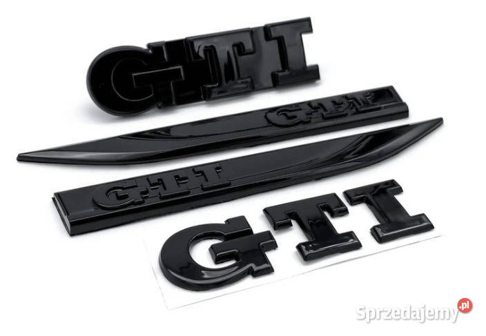 VW Golf 7 GTI Emblemat Logo Set Opole