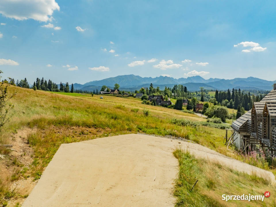 Działka budowlana Zakopane widok spokojna