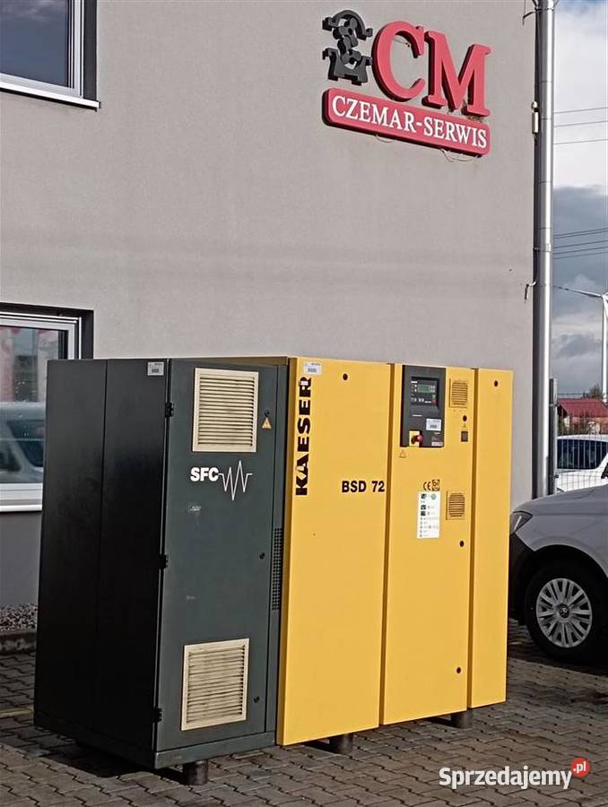 Sprężarka śrubowa kompresor KAESER BSD 72 SFC Wilków