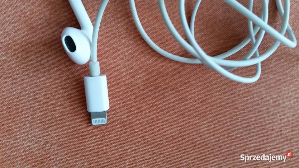 Sluchawki przewodowe do iPhone Puławy sprzedam