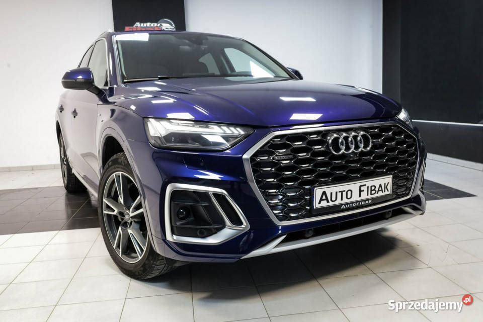 Audi Q5 Sportback QuattroSLineSalon PolskaI przyciemniane szyby