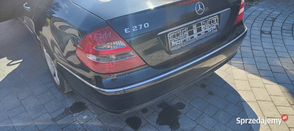 W211 silnik 27 części automat awangarda Harman kurtyny powietrzne lubelskie Włodawa