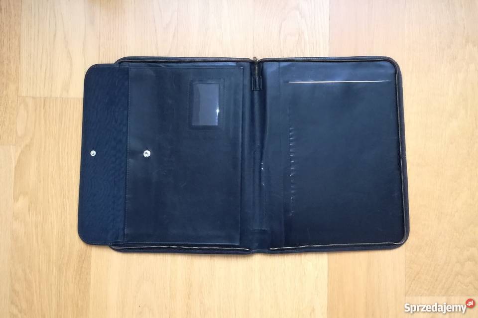 Aktówka skórzana biznesowy niezbędnik w stylu Warszawa