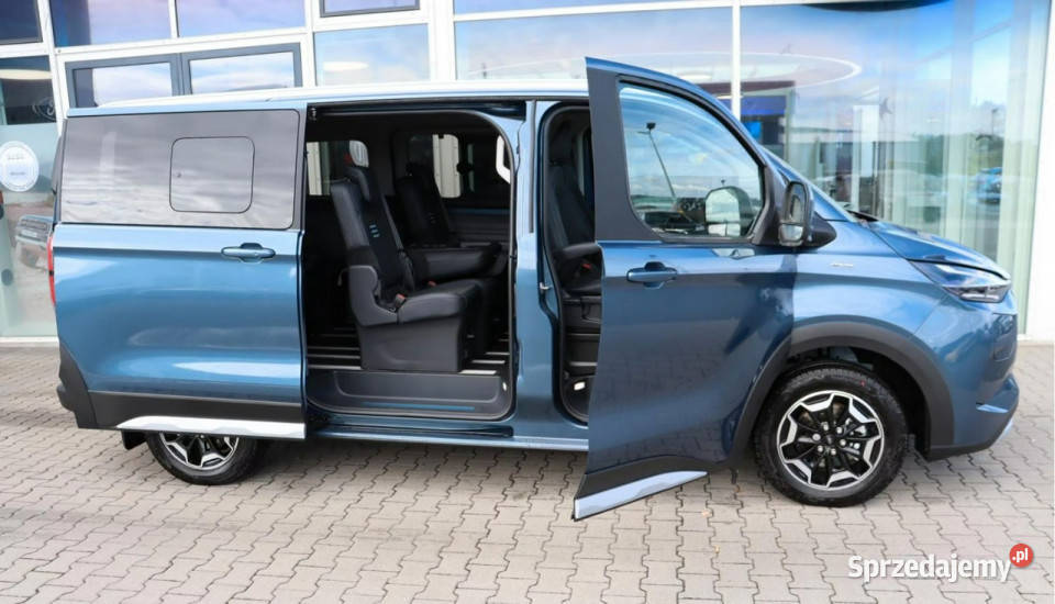 Ford Tourneo Custom PHEV 232 Plugin Kamera 360 światła przeciwmgielne Szczecinek