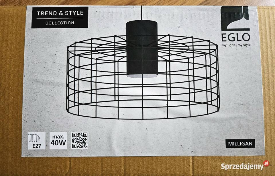 Lampa wisząca Milligan firmy oświetleniowej Eglo