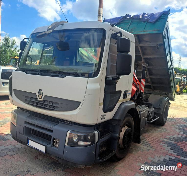 Renault Premium HDS Fassi 2022r trzystronna diesel Bielsko-Biała