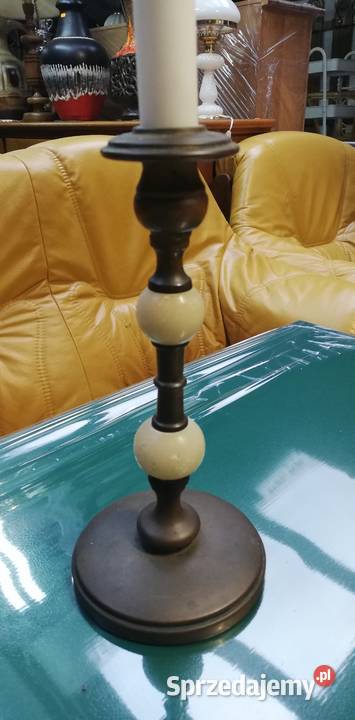 Świeczniki świeca świecznik stylowy stary z Garwolin