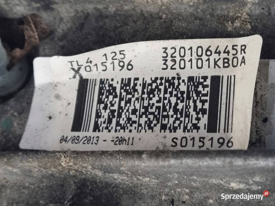 SKRZYNIA BIEGÓW Nissan Juke F15 15 DCI K9K636 Chełm