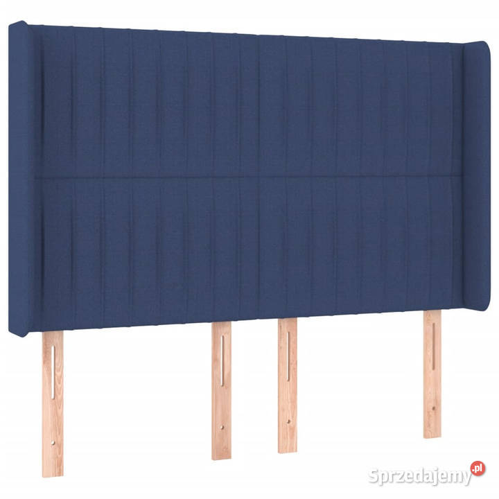 Zagłówek do łóżka z LED niebieski 147x16x118128 Warszawa sprzedam