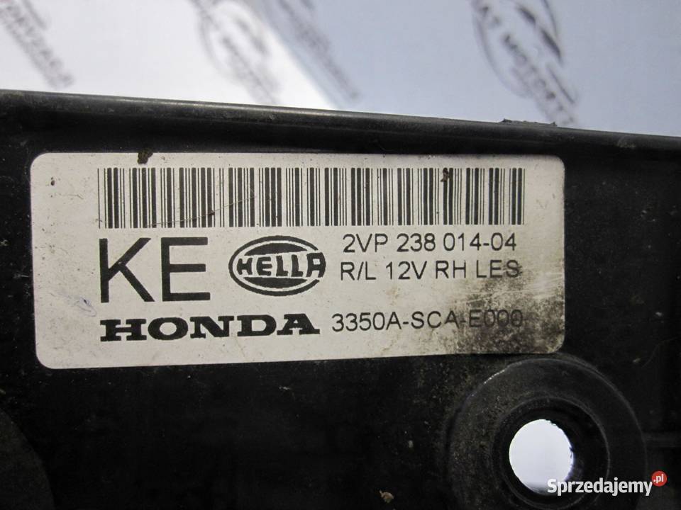 HONDA CRV II 04r lampa prawa tył 3350ASCAE000 sprzedam