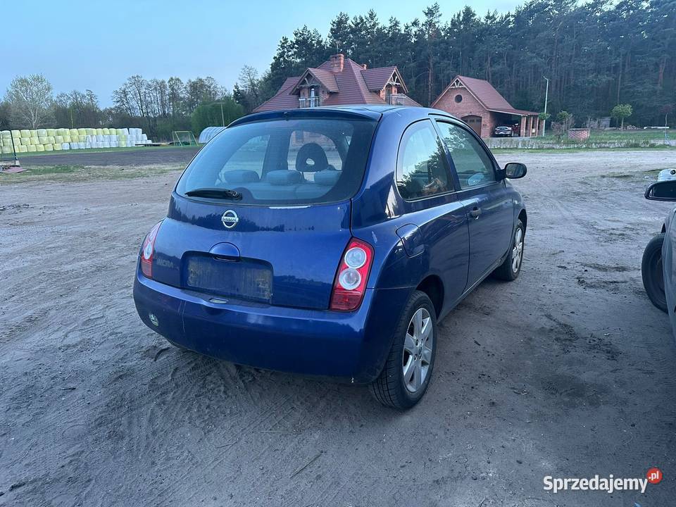 Nissan micra 12 benzyna 2003 kujawsko-pomorskie