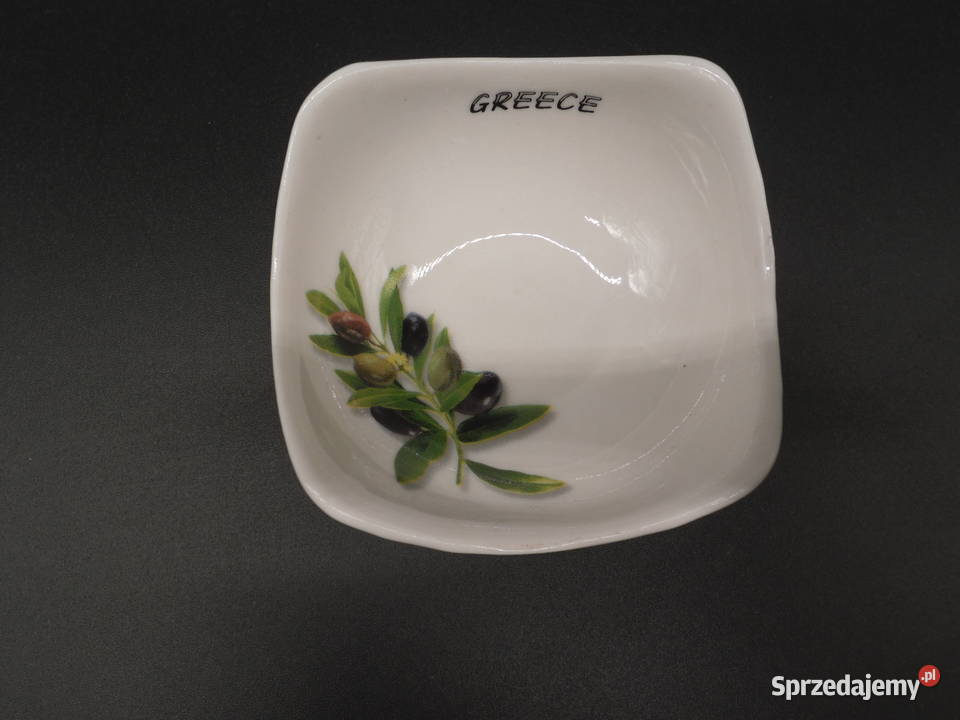 Miseczka na przekąski z motywem gałązki oliwnej wielkopolskie