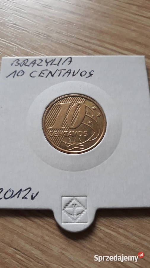 10 Centavos Brazylia 2008 2012 2014 r wielkopolskie Konin