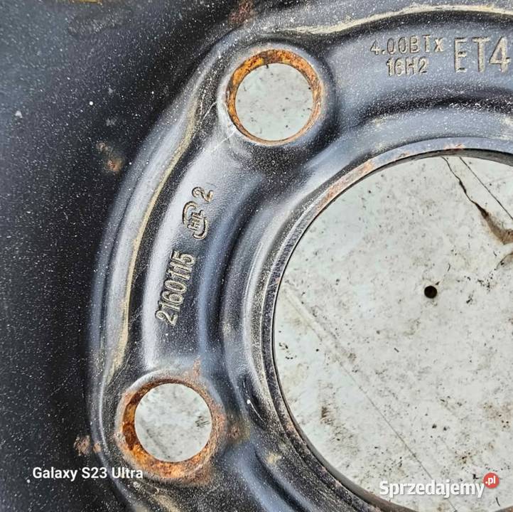 Koło dojazdowe Opel 5x110 R16 Vectra C Signum Góra