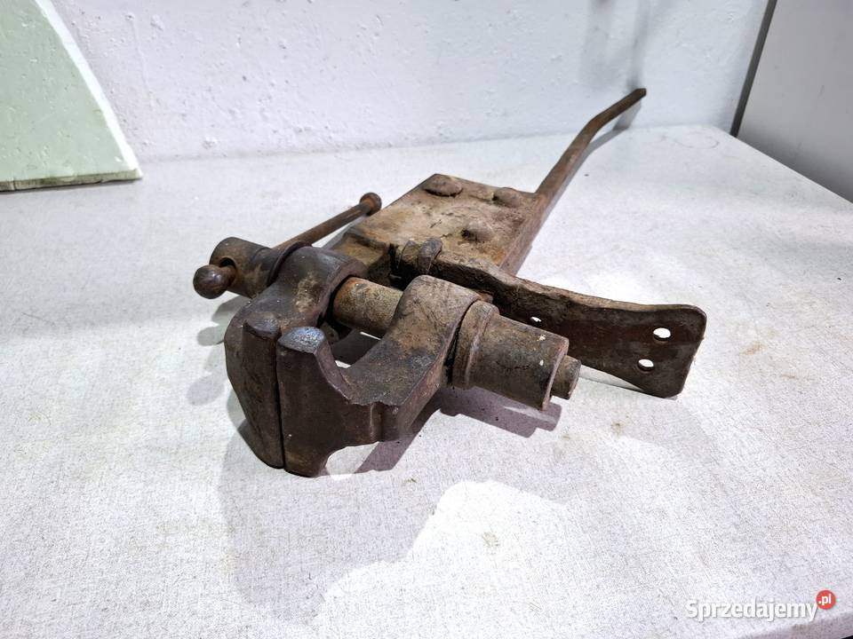Stare imadło kowalskie ślusarskie 12 175
