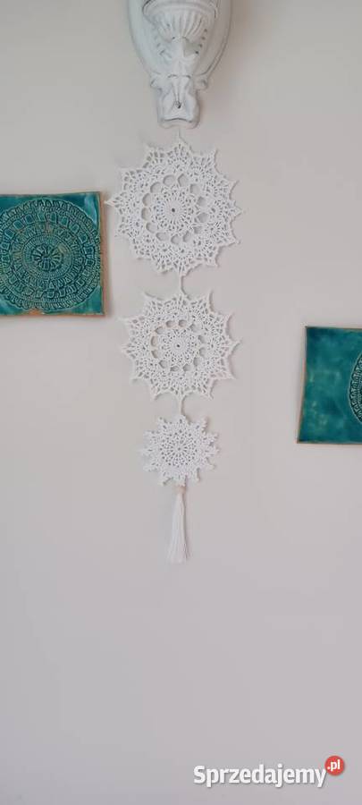 Dekoracje szydełkowe biały Bielsko-Biała