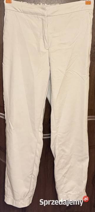 Spodnie Reserved z elastycznym pasem jasnoszare mazowieckie Pruszków